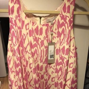 NEVER BEEN WORN-Silk, Ellie Kai, patterned top